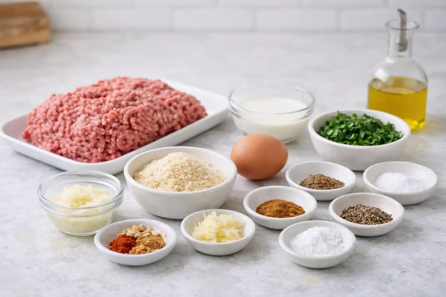 Lamb Meatball Recipe Ingredients