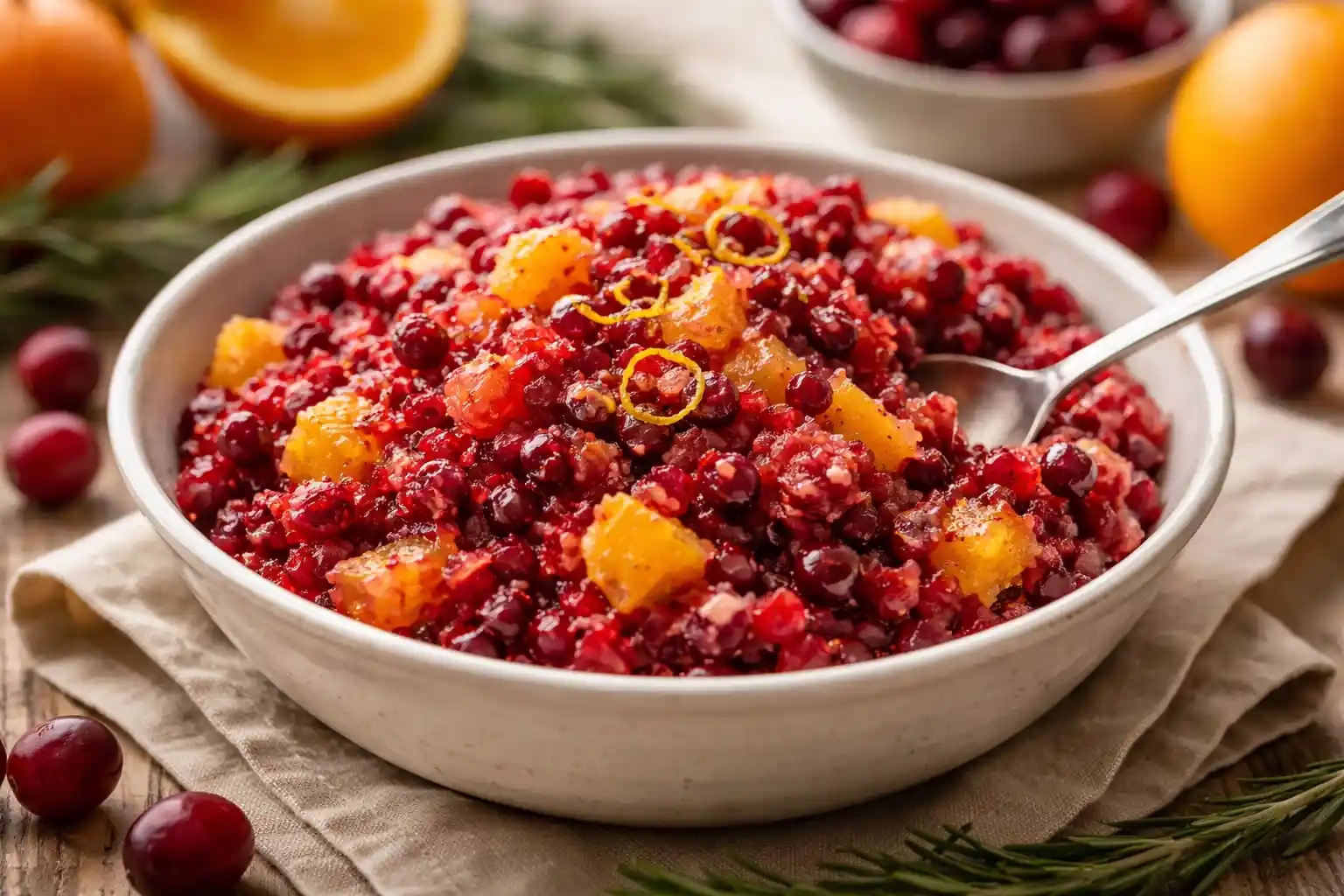 Orange and cranberry relish recipe