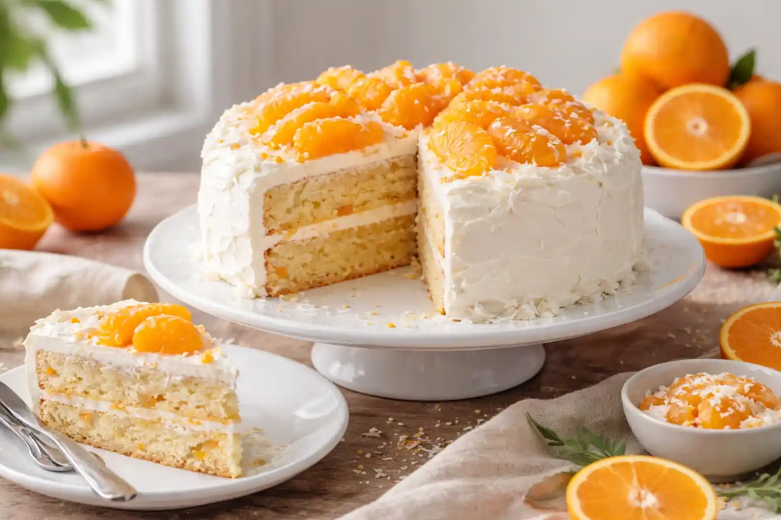 Mandarin orange cake recipe