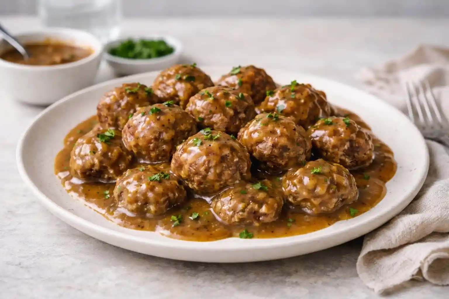 Meatballs and Gravy Recipe